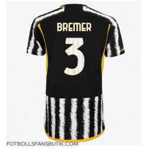 Juventus Gleison Bremer #3 Replika Hemmatröja Damer 2023-24 Kortärmad